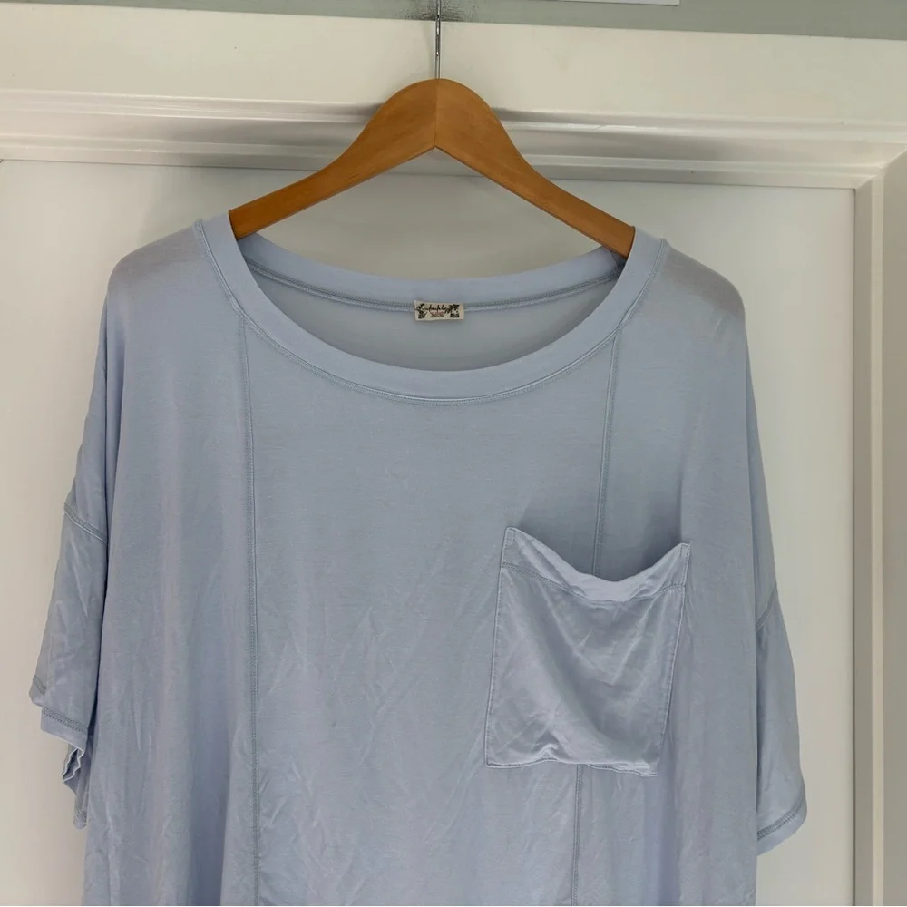 Free People Boxy Oversized Shirt M/L